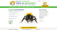 Desktop Screenshot of natupol.com