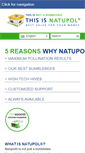 Mobile Screenshot of natupol.com