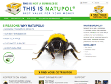 Tablet Screenshot of natupol.com